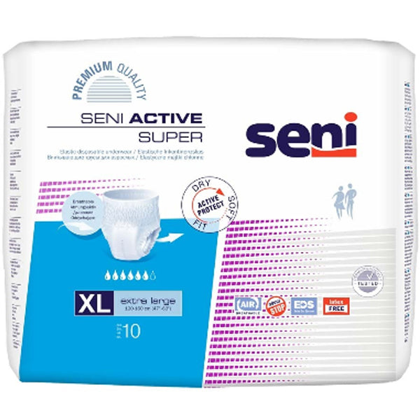 Seni Active Super Xlarge 10's
