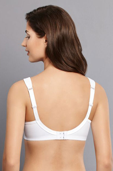 SAFINA Embroidered Wire-free Mastectomy Bra