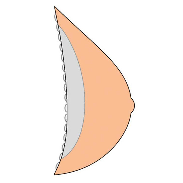 Amoena Contact Light 3S Breast Form Profile