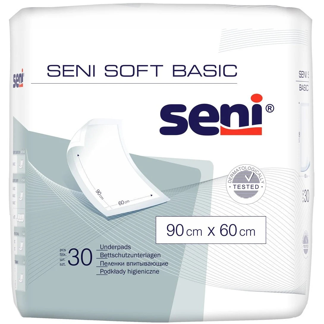 Seni Soft BASIC Bed Underpads