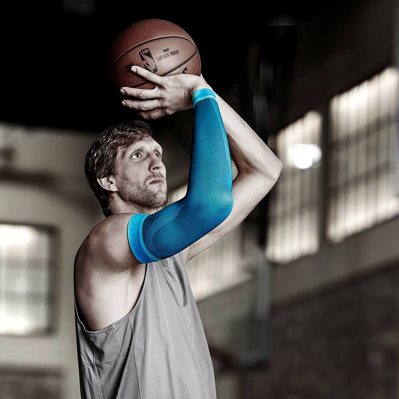 Sports Compression Arm Sleeves (2 Sleeves Included)