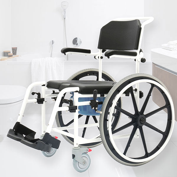 Azula 510 Shower Commode Chair (Self-Propelled)