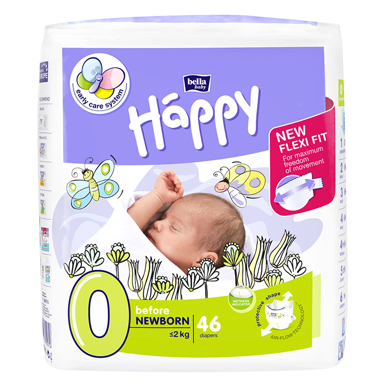 Bella Baby Happy Diapers BEFORE NEWBORN