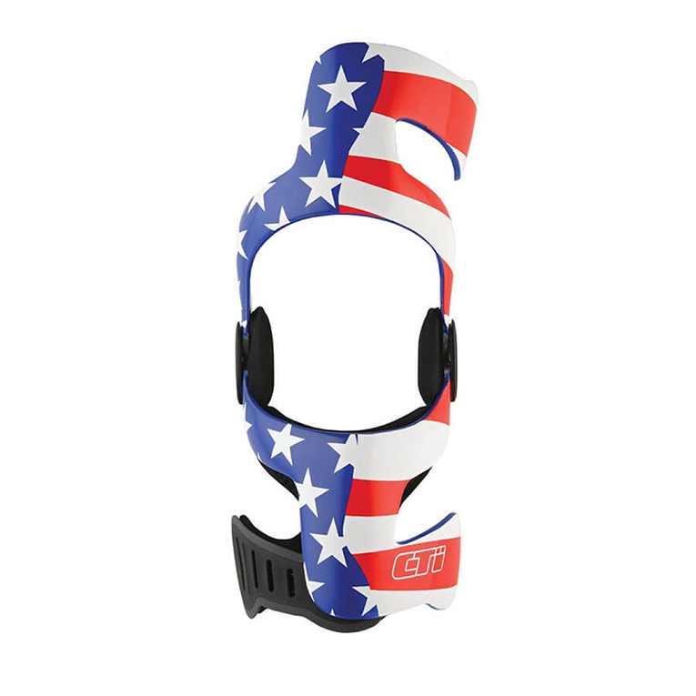 Ossur CTI® Custom Knee Brace Customized American Flag