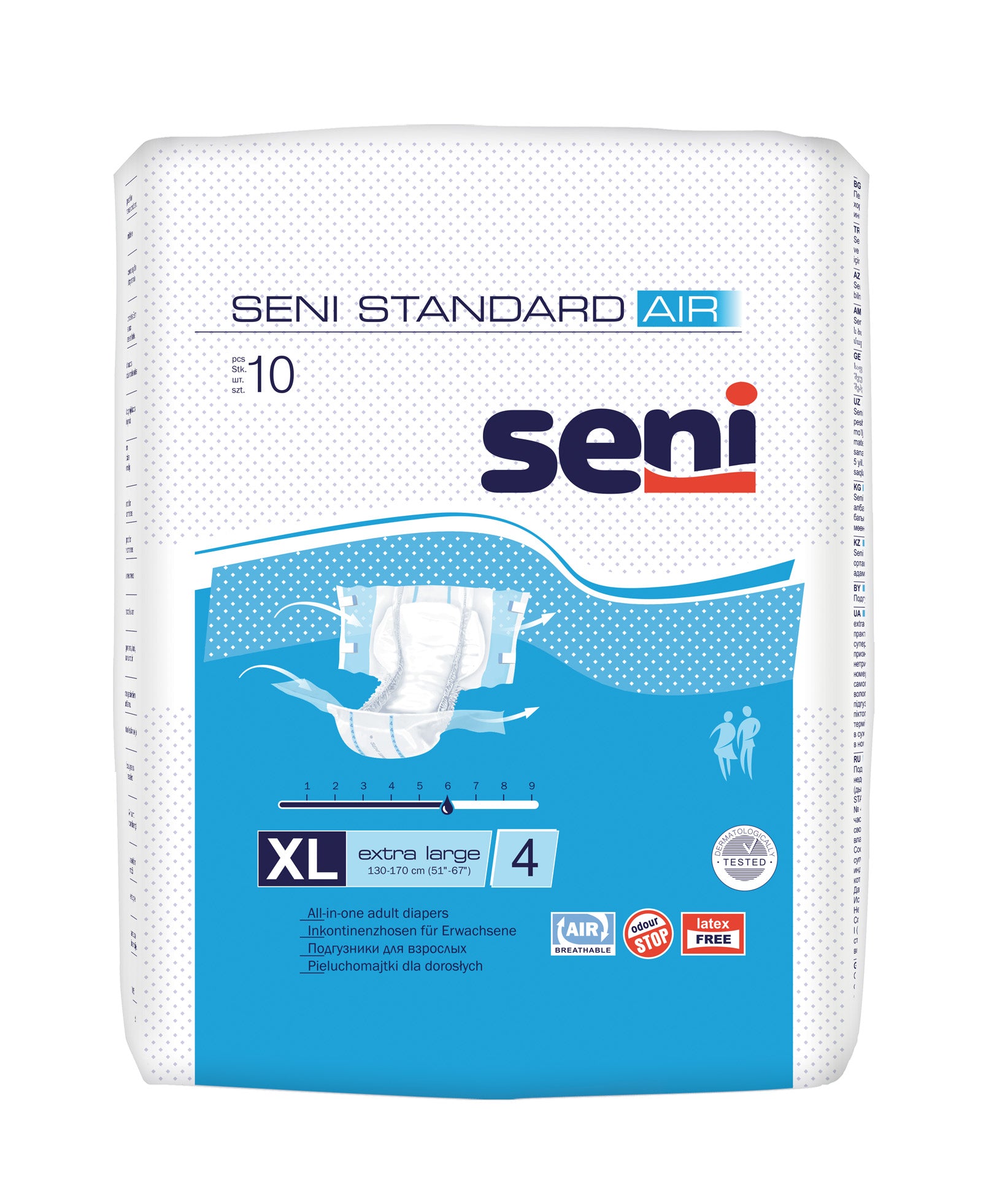 Seni Standard Air Xlarge 10's